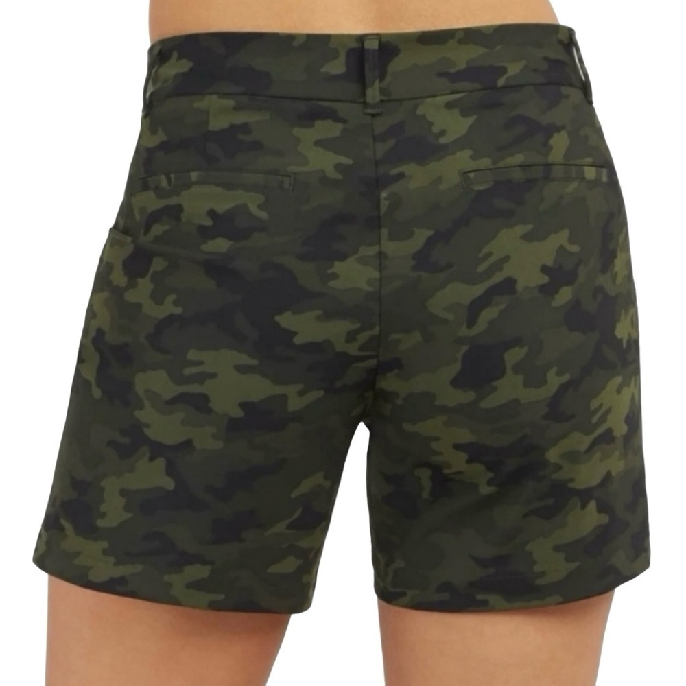 Spanx Green Camo Sunshine Shorts 6” Sz.1X - Picture 5 of 16